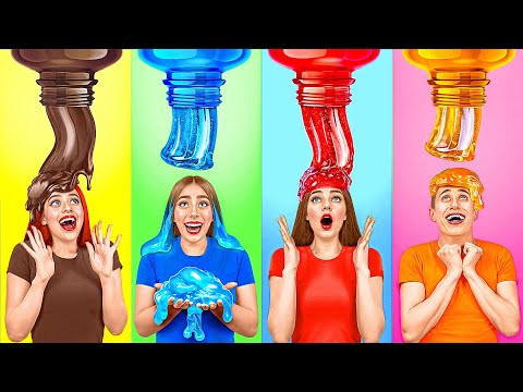 Gummy Food, Real Food vs Chocolate Food Challenge | Edible Battle by Mega DO Challenge