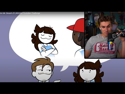 Ludwig REACTS to his Jaidenanimation scene
