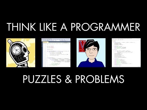 Puzzles & Programming Problems (Think Like a Programmer)