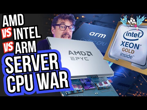 AMD vs Intel vs ARM:  The Server CPU War?