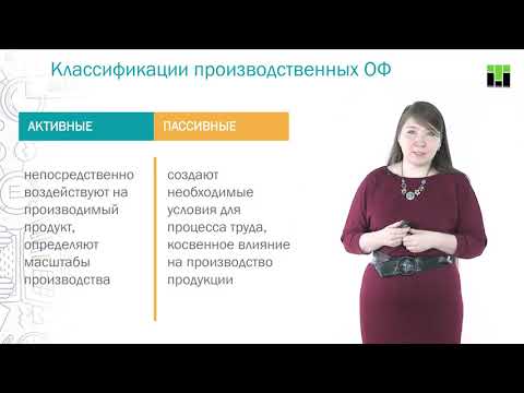 Основные фонды  Понятие и классификация основных фондов