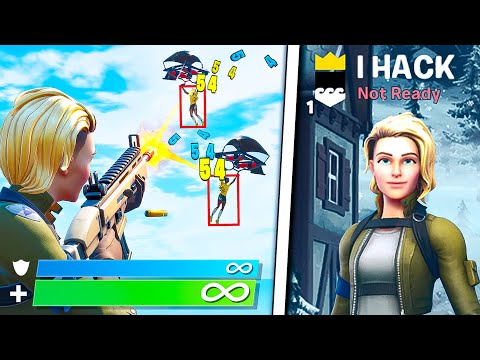 I Pretended to be a Hacker until I got Banned in Fortnite...