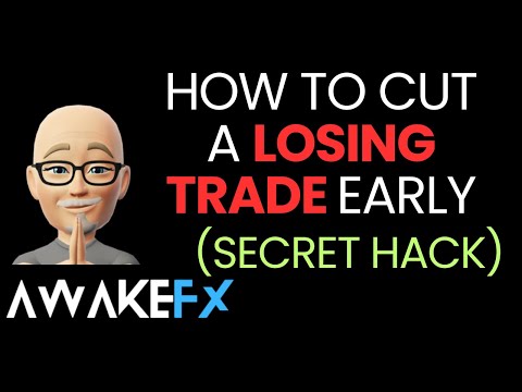 WHEN to CUT a LOSING Trade Early - Secret Hack - Trading Strategy