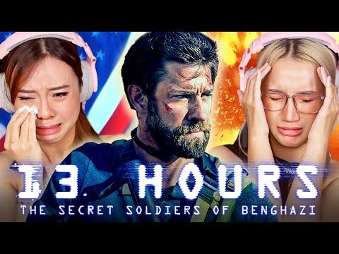 Asian Girls React | 13 Hours: The Secret Soldiers of Benghazi | First Time Watch