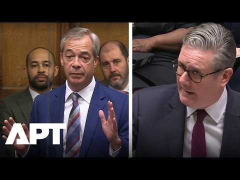 Starmer to Farage: “He Wanted Us to Go to War” at Parliament PMQs Energy Clash | APT