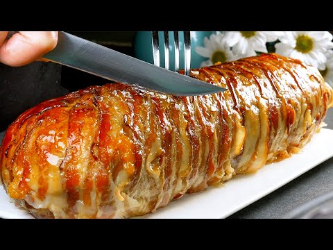 🔥😋Gott, wie lecker! So etwas hat noch niemand gemacht! 3 leckere und einfache Fleischrezepte!