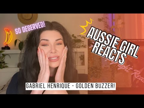 Gabriel Henrique - AMERICA's GOT TALENT - GOLDEN BUZZER Reaction!