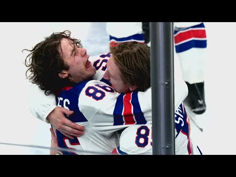 Team USA wins first men’s hockey gold since 1980 in overtime thriller