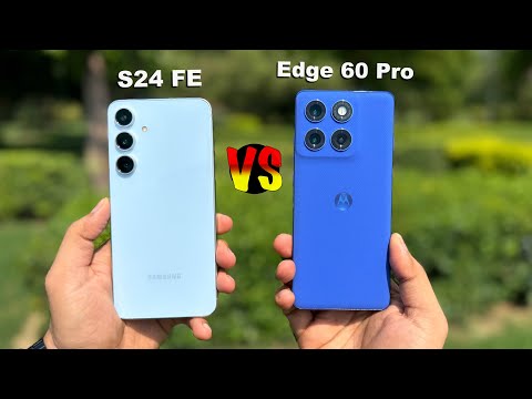 Samsung S24 FE vs Motorola Edge 60 Pro Detailed Comparison | Which Gives More Value? (HINDI)