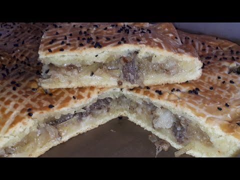 Пироги Гушти бо Махсулоти дар Хона буда