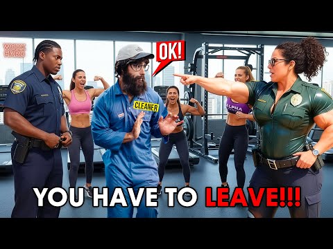 ELITE Muscle King ANATOLY Lifts 50KG Mop in the Gym… Everyone Was Shocked! 😱💪🧹