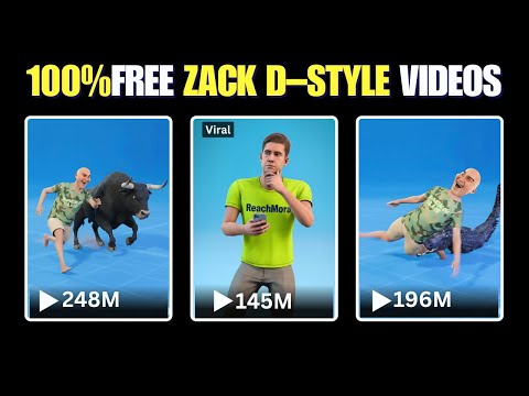 How I Made Zack D–Style AI Shorts for FREE (Full Tutorial)