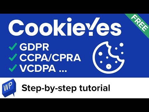 Free WordPress Cookie Plugin – CookieYes Tutorial