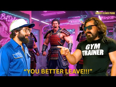 ANATOLY Pulls Out His 32KG MOP & Leaves BODYBUILDER'S ANGRY!!! | Anatoly Gym Pranks