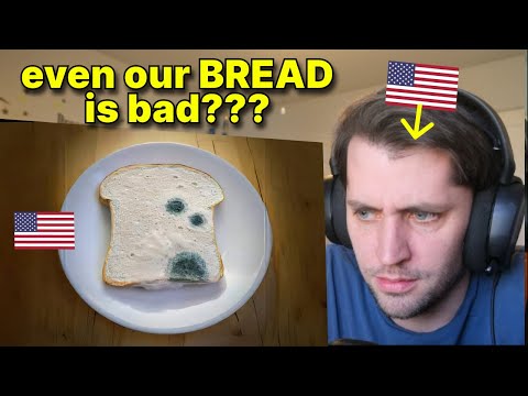 American reacts to American food that's Illegal in other countries