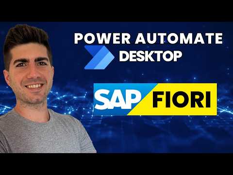 SAP Fiori automation with Power Automate Desktop (Full Tutorial)