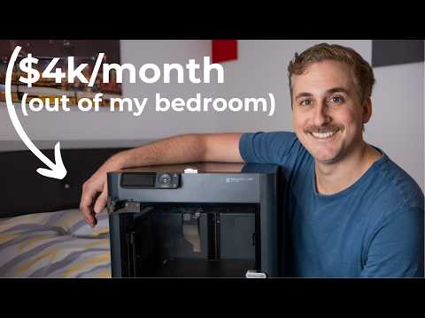 How to build a 3D Printing Business Out of Your Bedroom