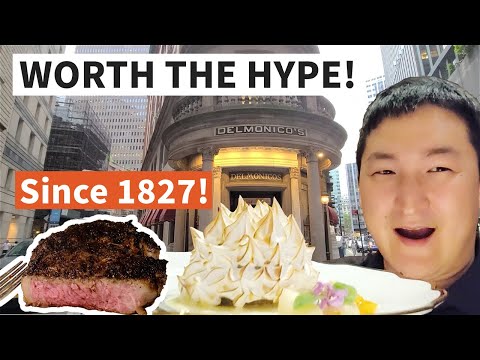 Delmonico's is WORTH THE HYPE! America's Oldest Steakhouse Review