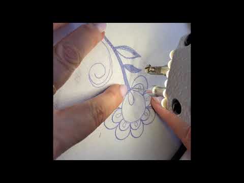 Машинная вышивка для начинающих (Урок 2)