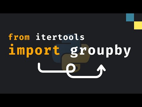 "groupby" in Python is Awesome