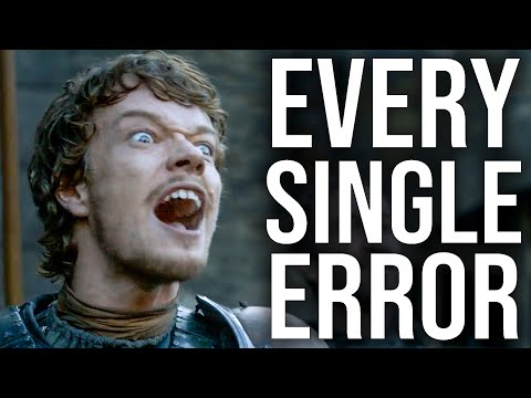 Every Error in Game of Thrones Seasons 1-4
