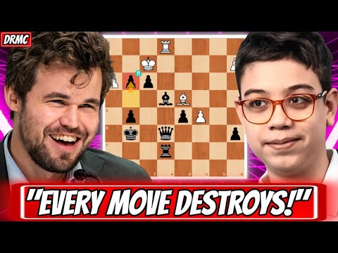 Magnus ASCENDS TO ANOTHER DIMENSION!! Young Faustino Oro CRUSHED By Carlsen's TACTICAL HURRICANE!!