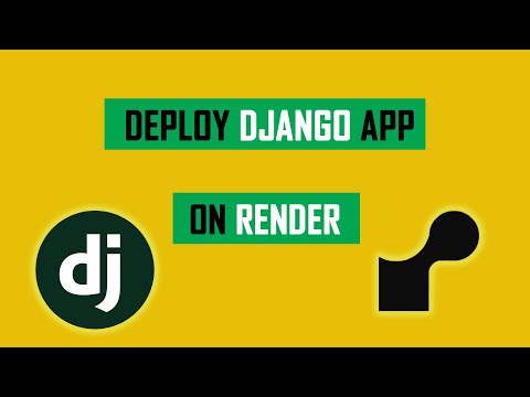 Deploy your Django App on Render for free | Full Tutorial