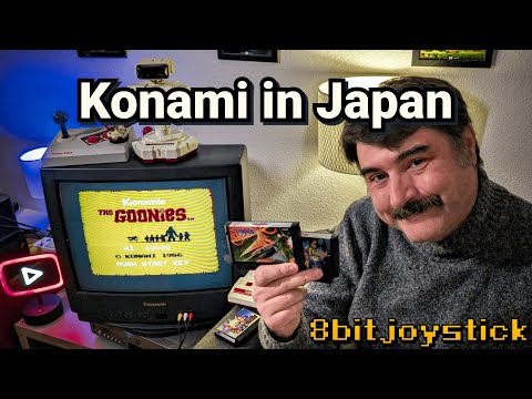Retro CRT Corner: The GOONIES, CONTRA & More! (KONAMI in Japan)