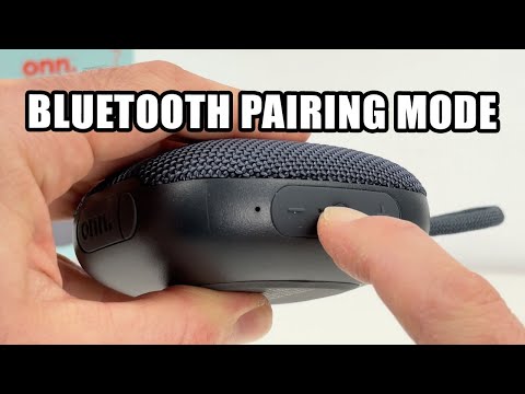 Onn Bluetooth Speaker : How to Put in Pairing Mode