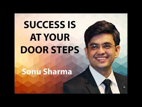 success is at your door steps by sonu sharma