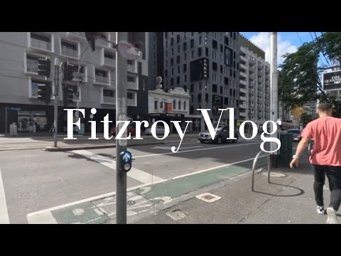 Fitzroy Vlog 📷 | Collins St Light Show 🌃