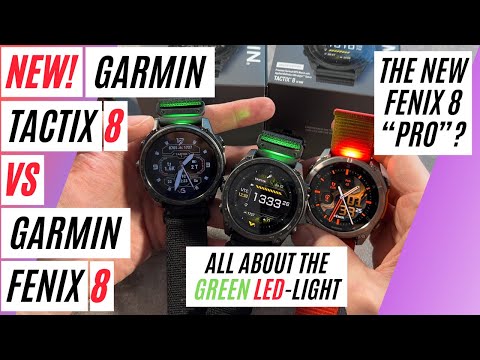Warum die neue GARMIN TACTIX 8 die bessere GARMIN FENIX 8 "Pro" ist! ALLE UNTERSCHIEDE