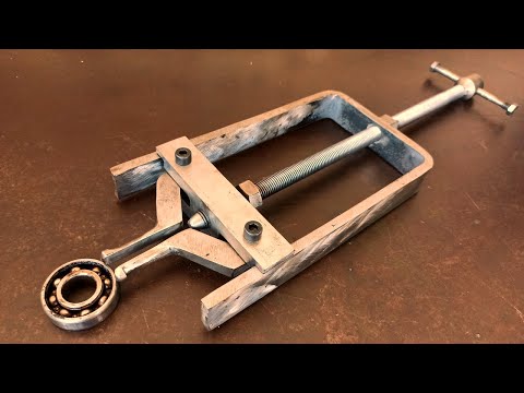 MAKE A BLIND HOLE BEARING PULLER // BEARING PULLER DIY