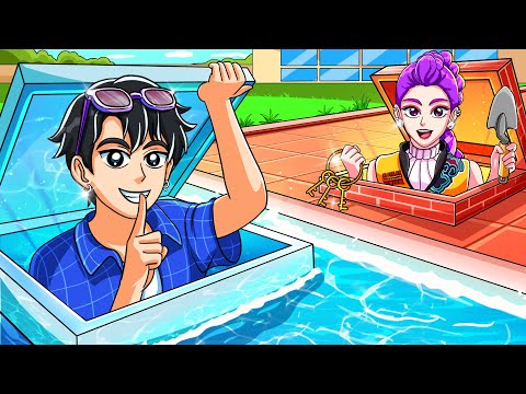 Kpop Demon Hunters: JINU Built 5 SECRET Rooms In ONE COLOR! | KPop Demon Hunters Animation