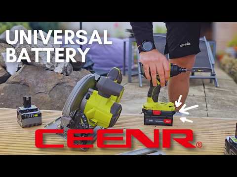 Can a Universal Battery Power Ryobi Tools? Ceenr 4Ah Review!