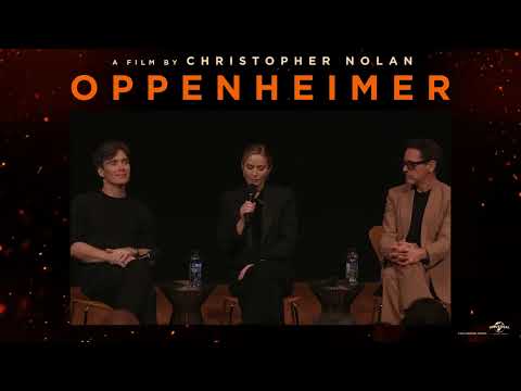 Oppenheimer FYC Panel | Cillian Murphy, Emily Blunt & Robert Downey Jr