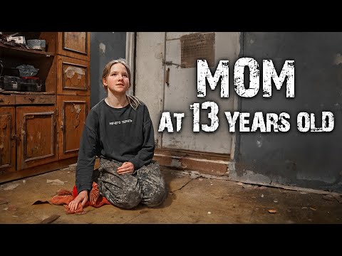 AT THE AGE OF 13, SHE RAN AWAY FROM HOME WITH HER CHILD.