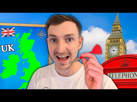 Throwing a Dart at a Map and Going WHEREVER it Lands... (UK Edition)