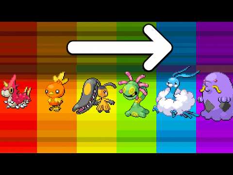 I Beat Pokémon Ruby with a Rainbow Team