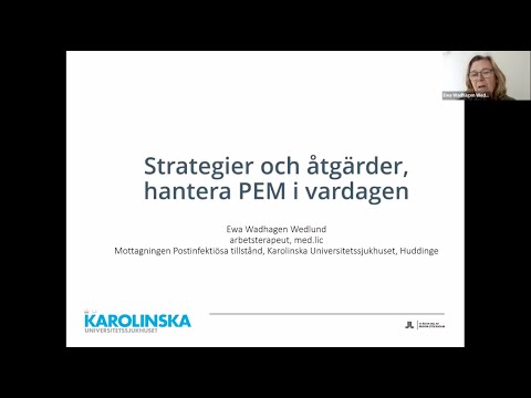 Strategier och åtgärder för att hantera PEM i vardagen