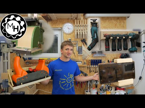 Phone tripod holder, Tool holders & Dust Collector repair (Random Shop Stuff 12)