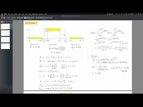 FIR Filter Design Examples