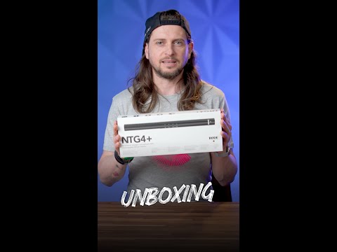 Unboxing a Rode NTG 4+ ... again. I love unboxing sooooo much 😍 #shorts
