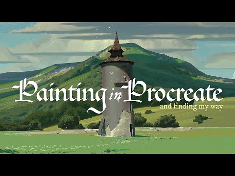 Painting In Procreate - Finding My Way
