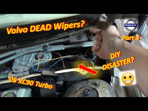 (Pt 3) Volvo From HELL...Wipers DIY DISASTER! (05 XC90 Turbo)