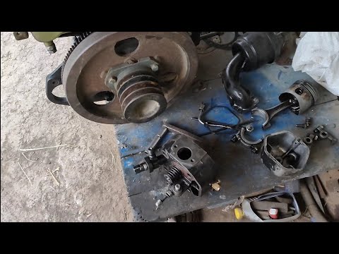 Overhaul of the R180 motoblock engine Part 1 #do-it-yourself #lifehack