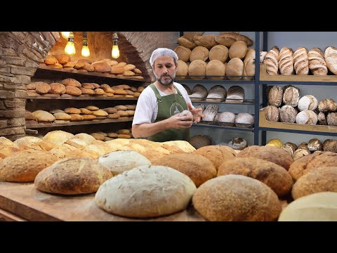 Unique Turkish Bakery! The Best Types of Bread in Turkey I Street Food