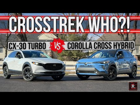 Which Sub-Compact SUV Wins? 2026 Mazda CX-30 Turbo vs. 2026 Toyota Corolla Cross Hybrid