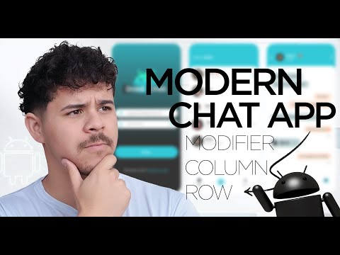 Modifier, Column, and Row - Create a Splash Screen - Jetpack Compose | Modern Chat App