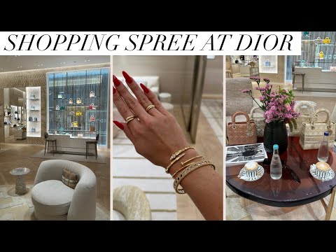 I BOUGHT EVERYTHING AT DIOR. DUBAI LUXURY SHOPPING SPREE.